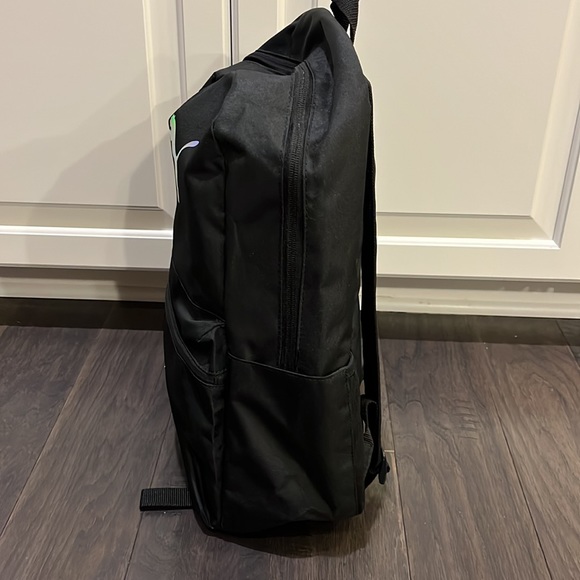 Puma Women’s Girls backpack school book bag black new laptop water bottle pocket - Picture 5 of 12